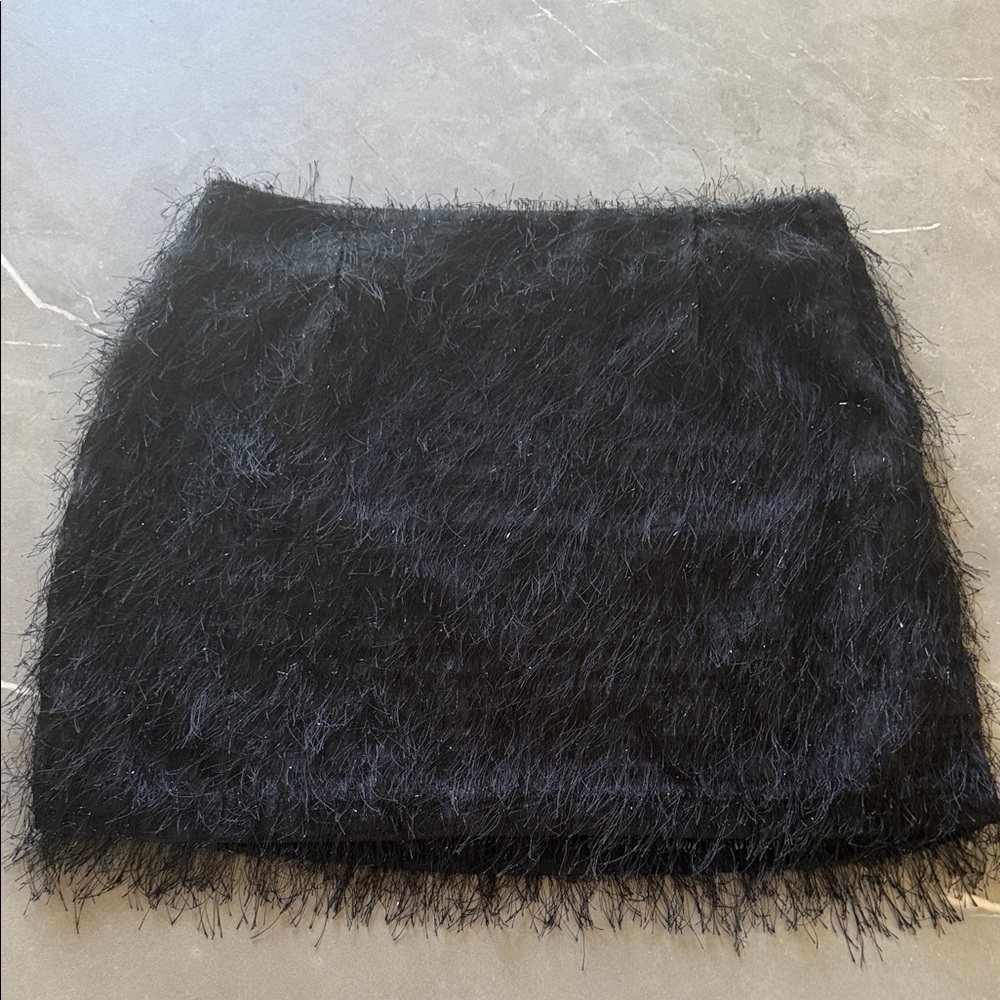 Cache Black Cocktail Party Sexy Fun Mini Skirt Size Large 8/10
